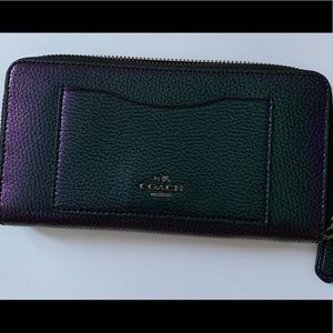 Coach Oil Spill Wallet